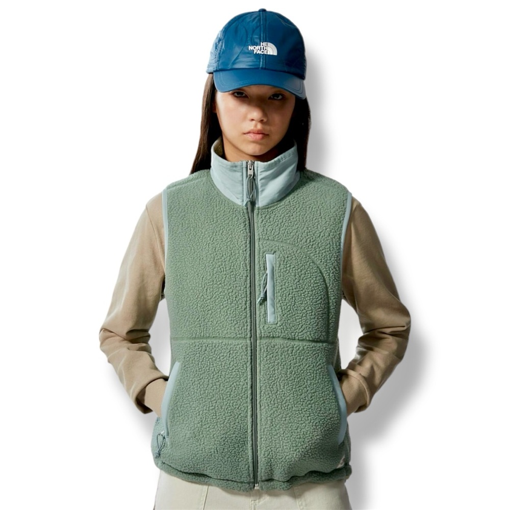 The North Face Women's Sage Cragmont Fleece Zip Up Vest Jacket size S - Picture 1 of 13